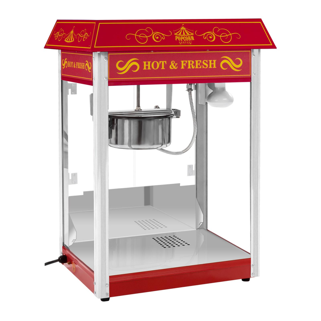 Machine à pop-corn rouge
