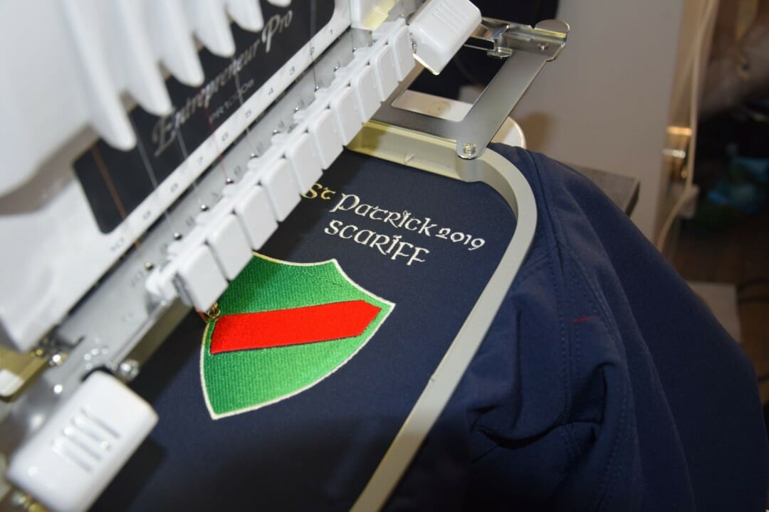 Polos et vestes brodés pour les vétérans du Colmar Rugby Club, photo 1